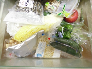 冷蔵庫整理収納野菜室