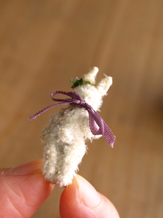hand sewn bunny