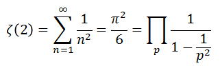 ゼータ関数(s=2)