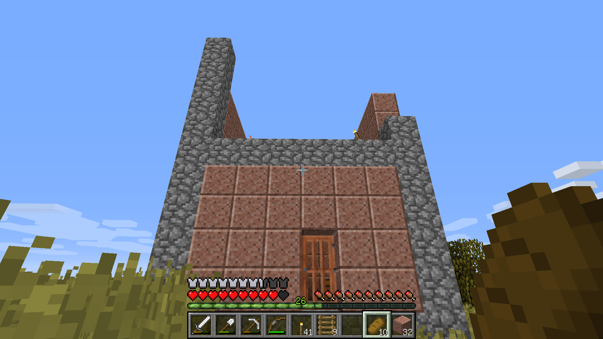 Minecraft 漂流王伝説 第１０話 磨かれた花崗岩の家 Pc アレク図書館ゲーム分室