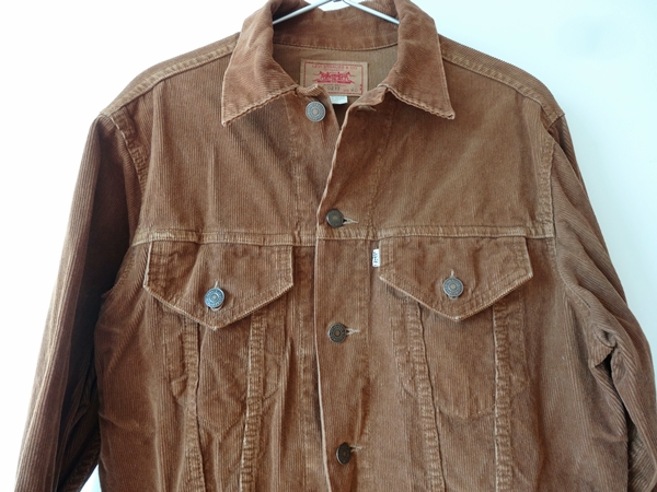 LEVI'S / LOT NO. 70505-0217 / CORDUROY TRUCKER JACKET/ MADE IN USA 