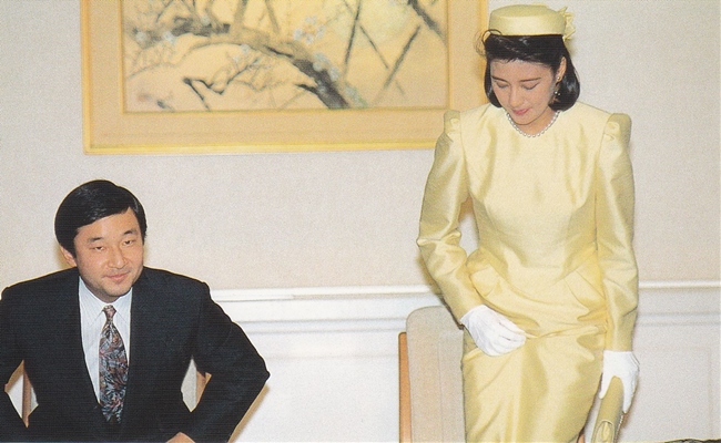 1993 1 19日　縮小　浩宮・小和田雅子婚約内定記者会見直前