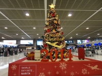 成田空港のクリスマスツリー2014年版