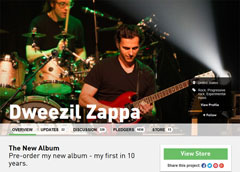 Dweezil Zappa - 新譜アルバム2015年5月発売予定、PledgeMusicにてPre-Order中 thm Music info Clip