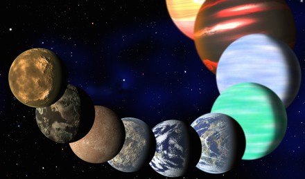 巨大地球型惑星の発見を発表 1